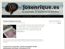 Tablet Screenshot of josenrique.es